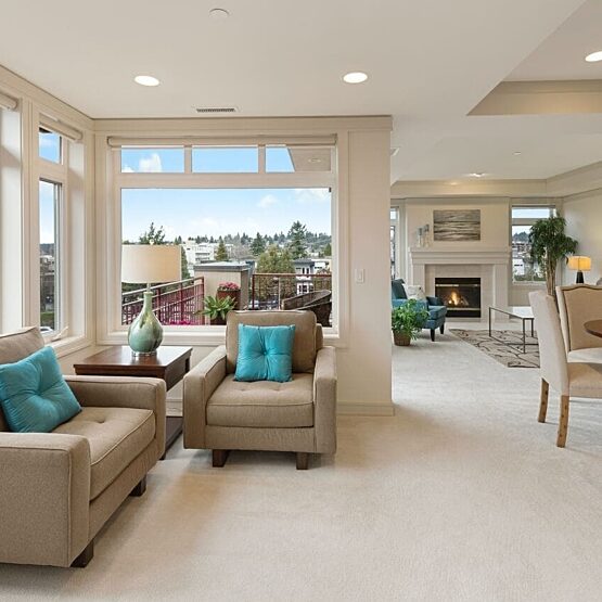 Windows in a Living Room